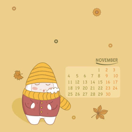 November calendar
