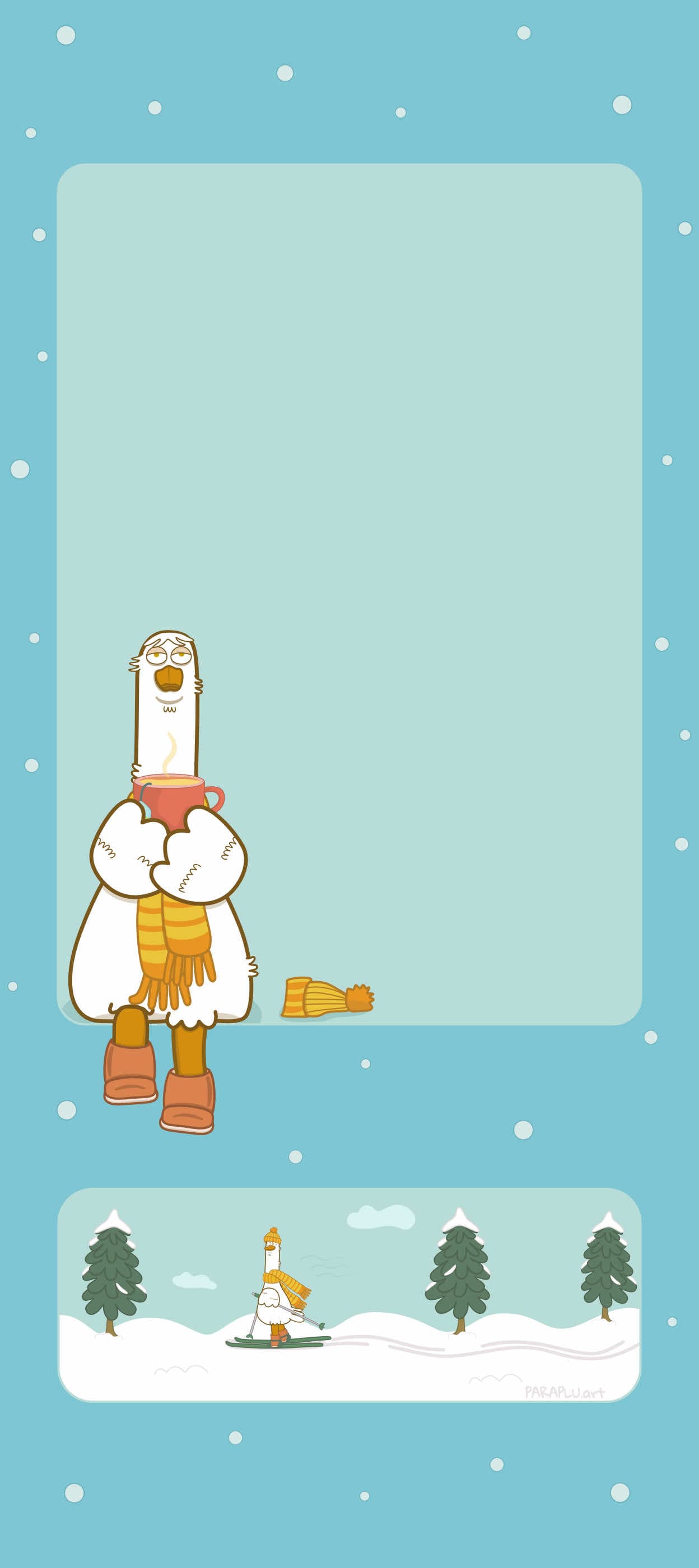 Go skiing