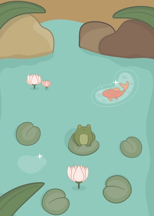 Summer pond